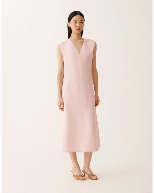 Fabiana Filippi Pink Fluid Dress