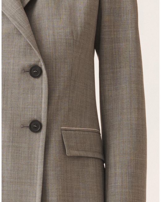 Fabiana Filippi Gray Blazers