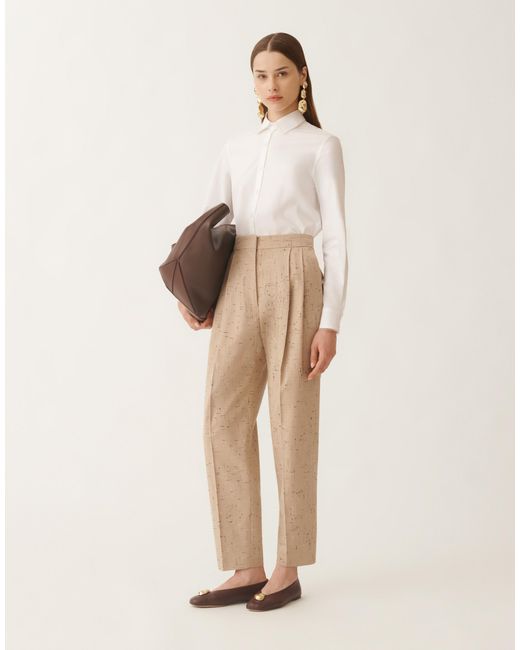 Fabiana Filippi Natural Poplin Shirt