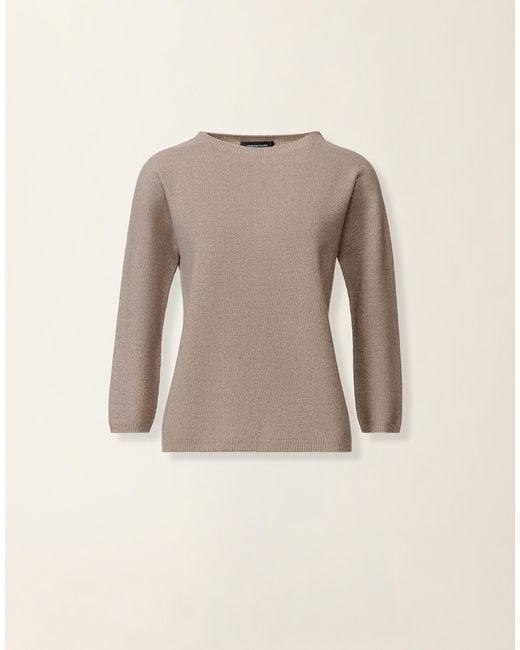 Fabiana Filippi Natural Platinum Sweater With Lurex