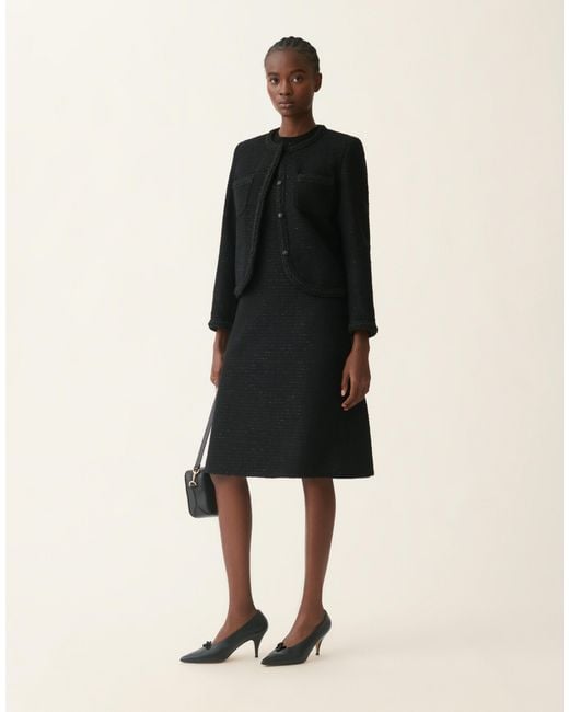 Fabiana Filippi Black Sequin Dress