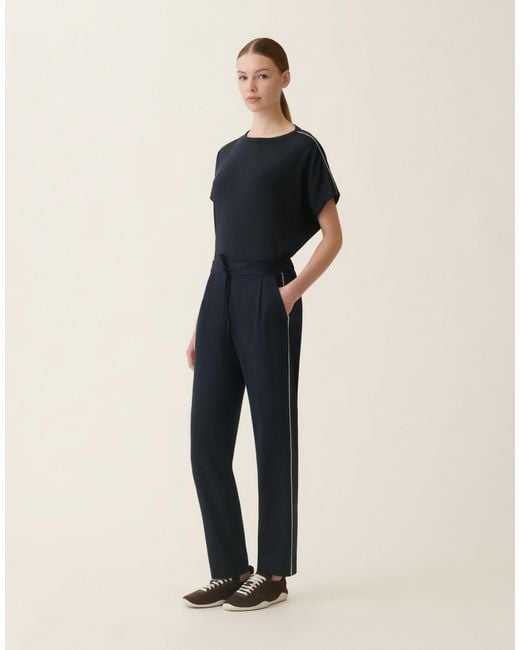 Fabiana Filippi Blue Spello Jogging Trousers
