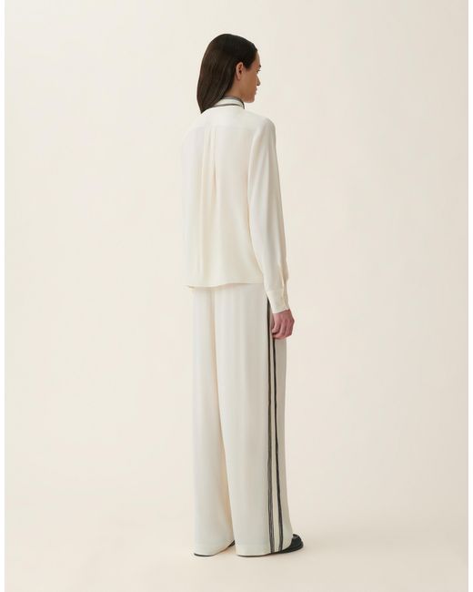 Fabiana Filippi Natural Crêpe De Chine Shirt