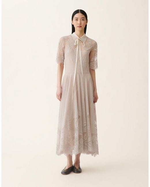 Fabiana Filippi Natural Lace Dress