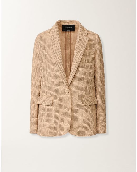 Fabiana Filippi Natural Oversized Jacket