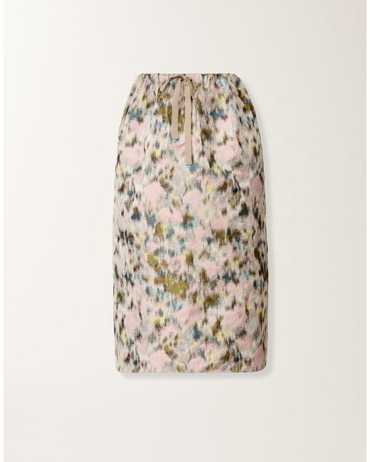 Fabiana Filippi Natural Midi Skirt