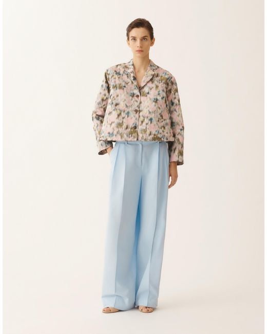 Fabiana Filippi Natural Chiné Technical Jacket, Chiné