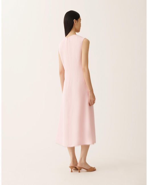 Fabiana Filippi Pink Fluid Dress