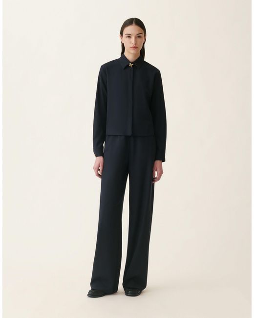 Fabiana Filippi Blue Boxy Shirt