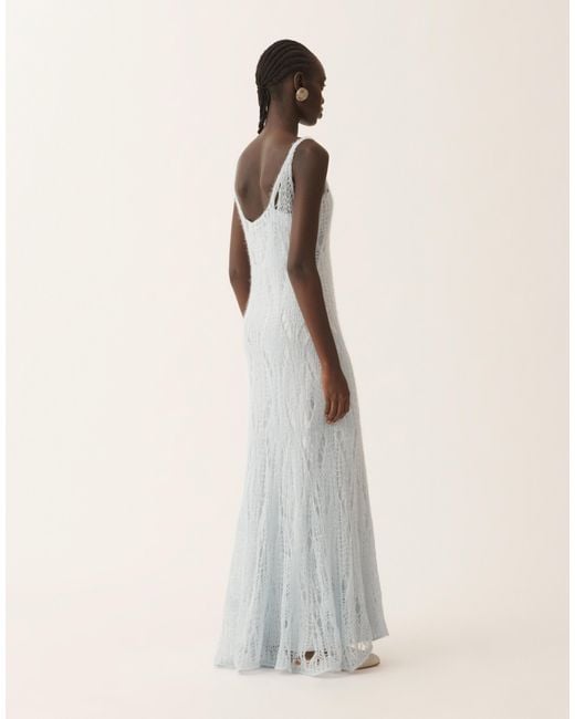 Fabiana Filippi White Long Tank Dress