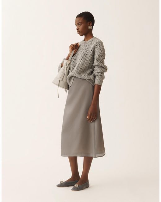 Fabiana Filippi Gray Skirts