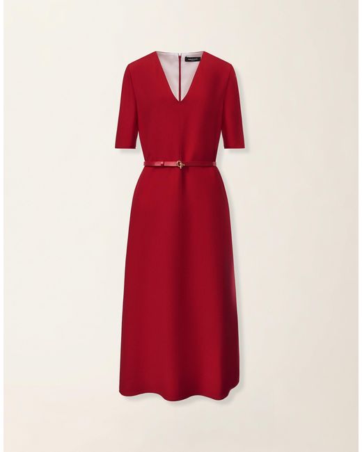 Fabiana Filippi Red Cady Dress