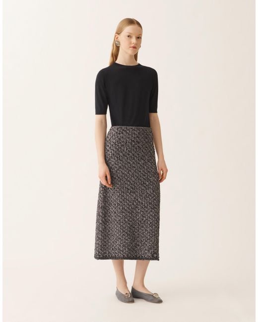 Fabiana Filippi Gray Skirts