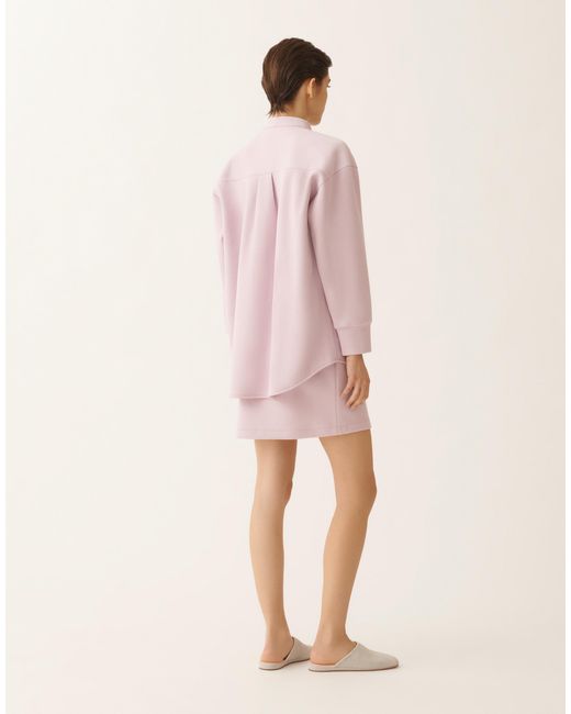 Fabiana Filippi Pink Scuba Cashmere Shirt