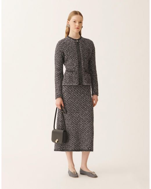 Fabiana Filippi Gray Skirts