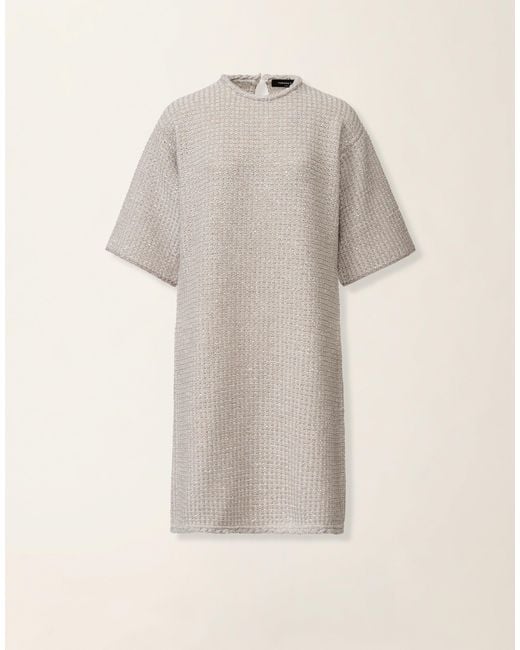Fabiana Filippi Natural Tweed Dress