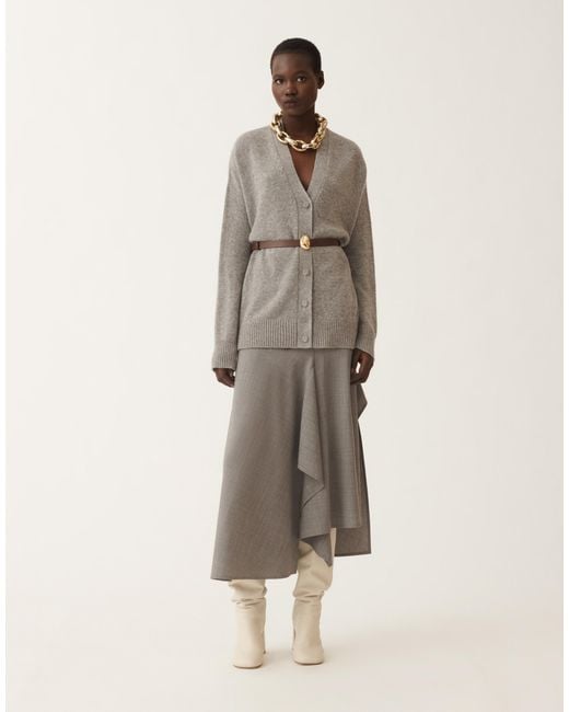 Fabiana Filippi Gray Cashmere Sweater, Rock