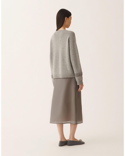 Fabiana Filippi Gray Knitwear
