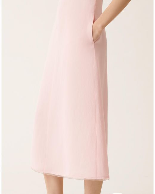 Fabiana Filippi Pink Fluid Dress