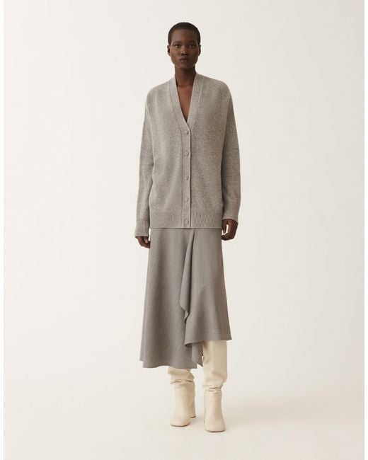 Fabiana Filippi Gray Cashmere Sweater, Rock