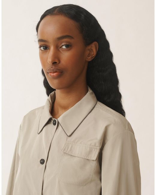 ジャケット FABIANA FILIPPI Woman Jacket Butter PLD265F232L289 0145 Linen Blazer in Natural | FABIANA FILIPPI - T. Boutique