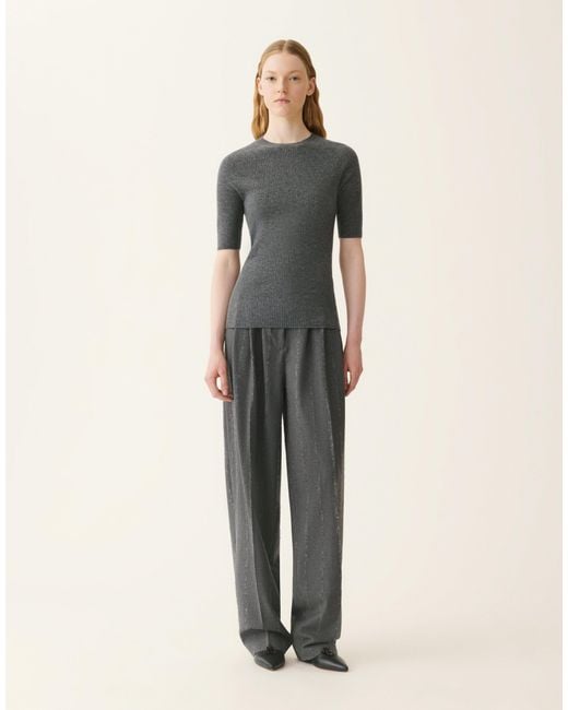Fabiana Filippi Gray Knitwear