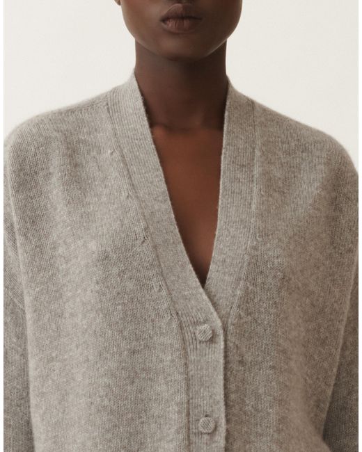 Fabiana Filippi Gray Cashmere Sweater, Rock