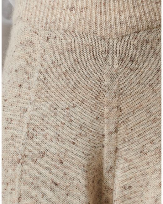 Fabiana Filippi Natural Donegal Yarn Trousers With Lurex