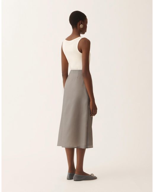 Fabiana Filippi Gray Skirts