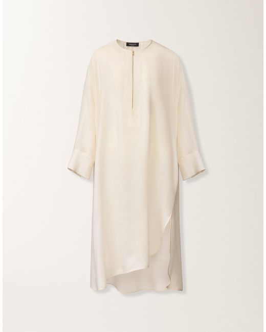Fabiana Filippi Natural Fluid Midi Dress
