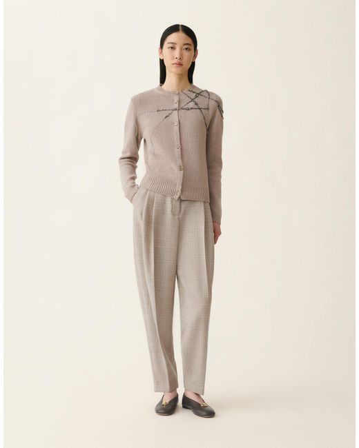 Fabiana Filippi Natural Platinum Cardigan