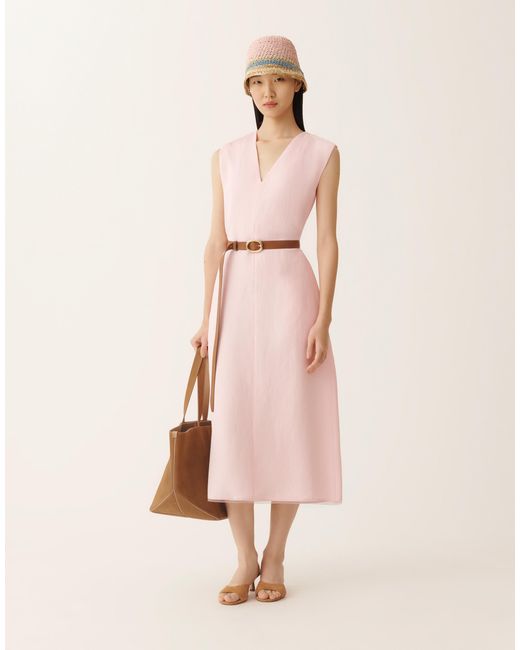 Fabiana Filippi Pink Fluid Dress