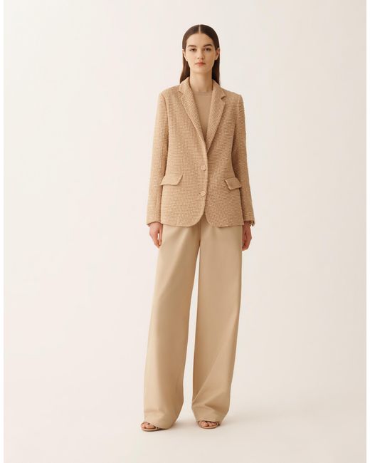 Fabiana Filippi Natural Oversized Jacket