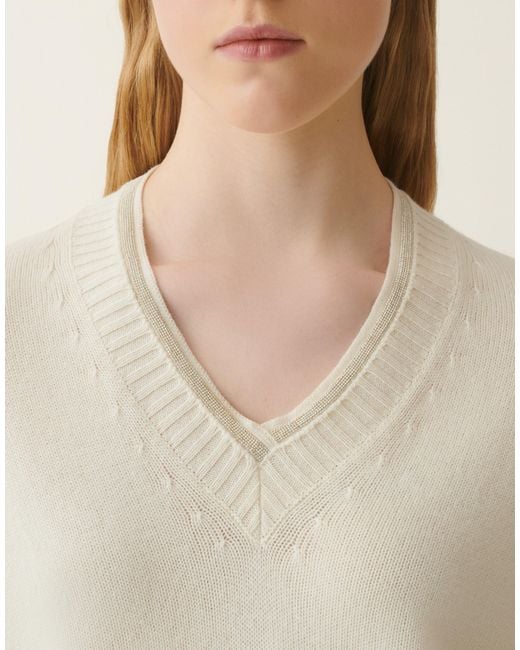 Fabiana Filippi Natural Platinum Sweater