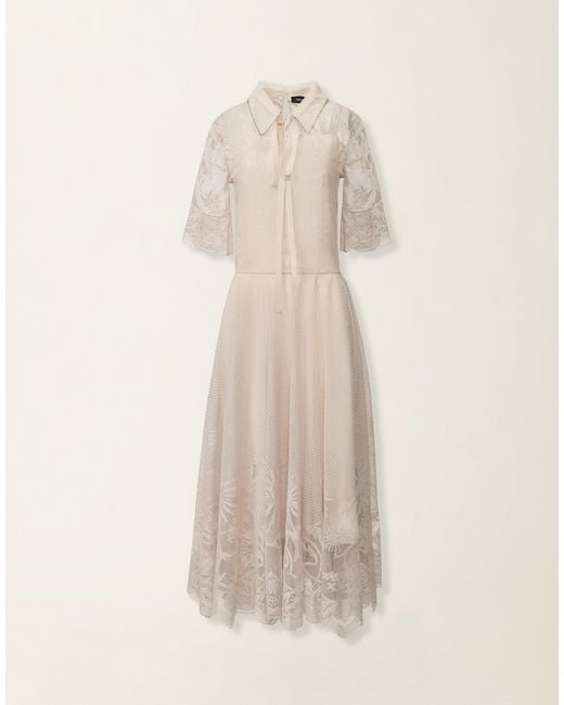 Fabiana Filippi Natural Lace Dress