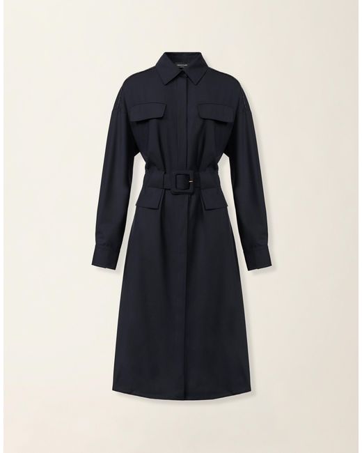 Fabiana Filippi Blue Sahariana Dress