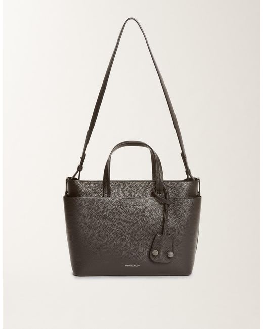 Fabiana Filippi Multicolor Large Grained Leather Handbag