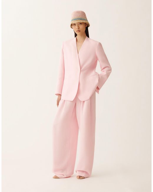 Fabiana Filippi Pink Long Jacket