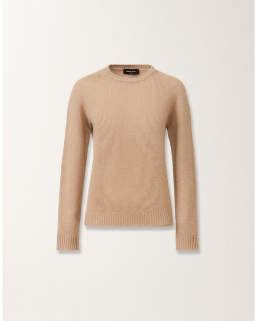 Fabiana Filippi Natural Cashmere Sweater, Beech