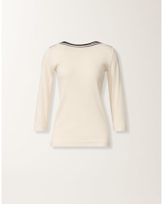 Fabiana Filippi Natural Marinière T-Shirt