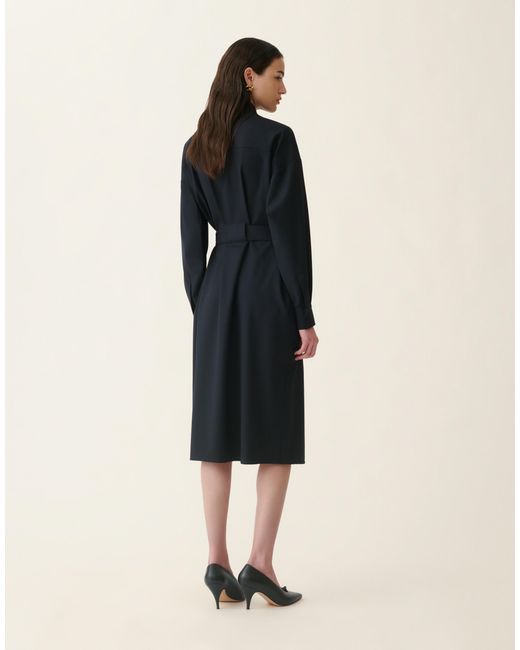 Fabiana Filippi Blue Sahariana Dress