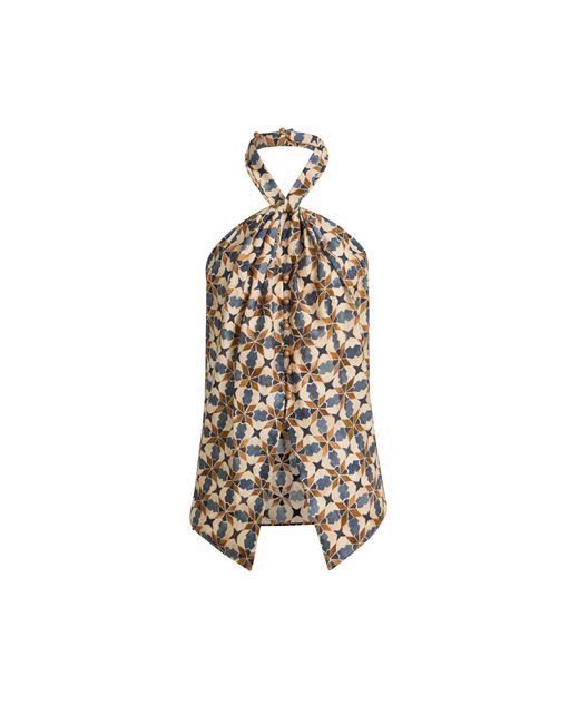Fabrique Black Jocelyn Halter Neck Top