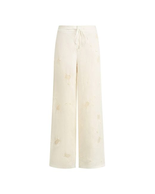 Fabrique Natural Anna Eyelet Pants