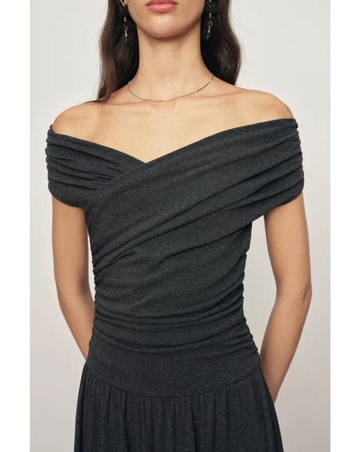 Fabrique Natural Isabella Smocked Drape Sleeveless Dress