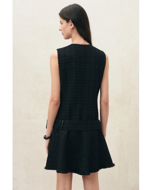 Fabrique Natural Amelia Low Rise Tweed Dress