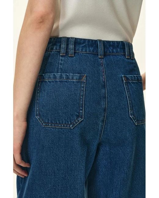 Fabrique Blue Yvonne Carpenter Denim Shorts