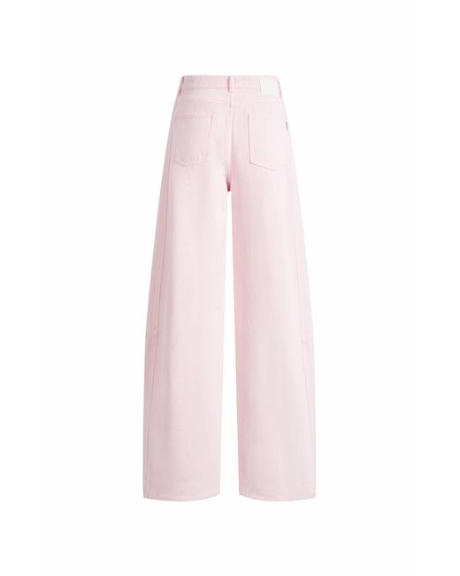 Fabrique Pink Sunset Soft Barrel Leg Jeans