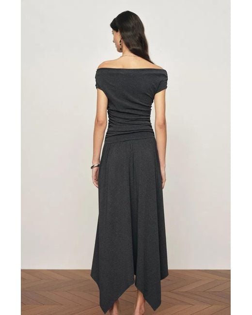 Fabrique Natural Isabella Smocked Drape Sleeveless Dress