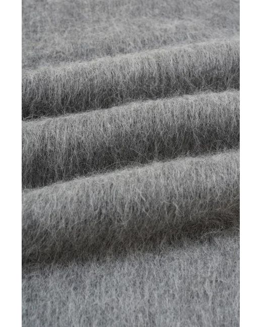 Fabrique Gray Titian Hand Embroidered Flora Sweater