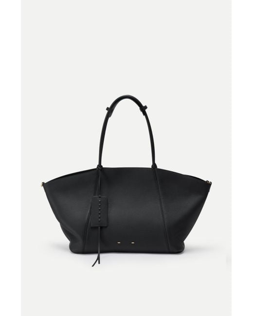 Fabrique Black Brera Convertible Tote Bag